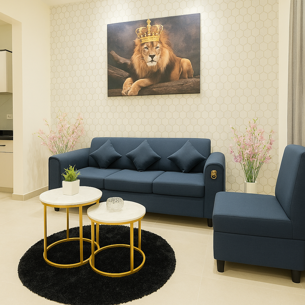 Luxe Lounge Area